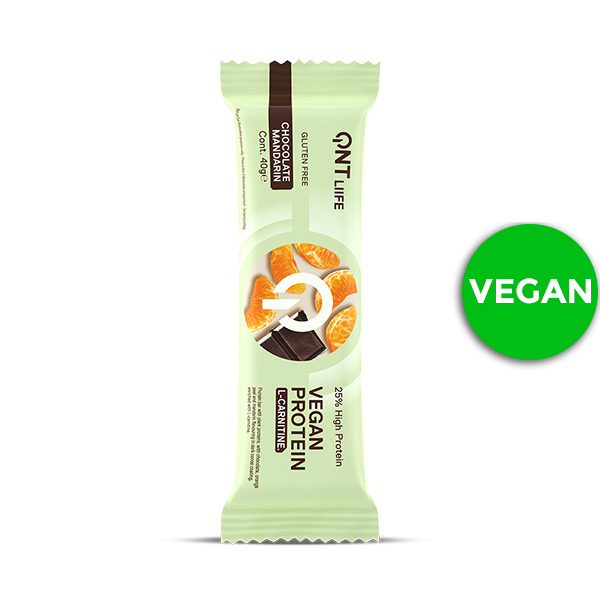Vegan protein bar sa L-carnitinom, 40g